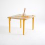 HANAH HOME Sto za kafu Halicheron Wooden Yellow - slika 1