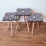 HANAH HOME Set 3 stočića 3Shp26 White - slika 1