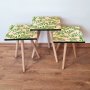 HANAH HOME Set 3 stočića 3Shp261 Salmon - slika 1