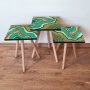HANAH HOME Set 3 stočića 3Shp279 Multicolor - slika 1