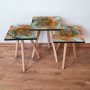 HANAH HOME Set 3 stočića 3Shp280 Multicolor - slika 1