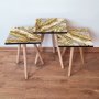 HANAH HOME Set 3 stočića 3Shp284 Cream - slika 1