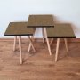 HANAH HOME Set 3 stočića 3Shp297 Brown - slika 1