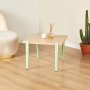 HANAH HOME Sto za kafu Halicheron Wooden Mint Green - slika 1