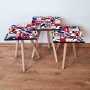 HANAH HOME Set 3 stočića 3Shp323 Multicolor - slika 1