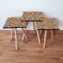 HANAH HOME Set 3 stočića 3Shp325 Multicolor - slika 1