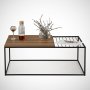HANAH HOME Sto za kafu Zinus Walnut - slika 1