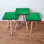 HANAH HOME Set 3 stočića 3Shp342 Green - slika 1