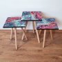 HANAH HOME Set 3 stočića 3Shp349 Multicolor - slika 1