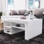 HANAH HOME Sto za kafu bele boje Reeta - slika 3