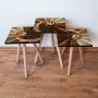 HANAH HOME Set 3 stočića 3Shp360 Brown - slika 1