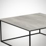 HANAH HOME Sto za kafu Poly Sea Hrast - slika 4