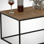 HANAH HOME Sto za kafu Cosco Caucasian Hrast - slika 3