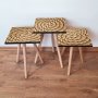 HANAH HOME Set 3 stočića 3Shp374 Beige - slika 1