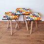 HANAH HOME Set 3 stočića 3Shp375 Multicolor - slika 1