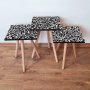HANAH HOME Set 3 stočića 3Shp377 Black - slika 1