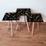 HANAH HOME Set 3 stočića 3Shp382 Black - slika 1