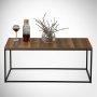 HANAH HOME Sto za kafu Cosco Walnut - slika 2