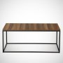 HANAH HOME Sto za kafu Cosco Walnut - slika 4