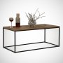 HANAH HOME Sto za kafu Cosco Walnut - slika 1