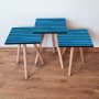 HANAH HOME Set 3 stočića 3Shp386 Blue - slika 1