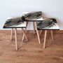 HANAH HOME Set 3 stočića 3Shp391 Black - slika 1