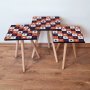 HANAH HOME Set 3 stočića 3Shp394 White - slika 1