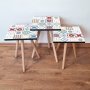HANAH HOME Set 3 stočića 3Shp398 Multicolor - slika 1
