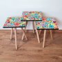 HANAH HOME Set 3 stočića 3Shp4 Multicolor - slika 1