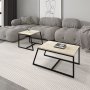 HANAH HOME Sto za kafu Minimal Travertine - slika 3