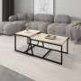 HANAH HOME Sto za kafu Minimal Travertine - slika 4