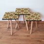 HANAH HOME Set 3 stočića 3Shp44 Multicolor - slika 1