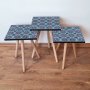 HANAH HOME Set 3 stočića 3Shp50 Multicolor - slika 1