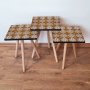 HANAH HOME Set 3 stočića 3Shp52 Orange - slika 1