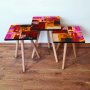 HANAH HOME Set 3 stočića 3Shp55 Multicolor - slika 1