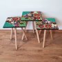 HANAH HOME Set 3 stočića 3Shp56 Multicolor - slika 1