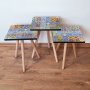 HANAH HOME Set 3 stočića 3Shp59 Multicolor - slika 1
