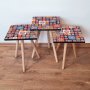 HANAH HOME Set 3 stočića 3Shp7 Multicolor - slika 1