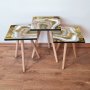 HANAH HOME Set 3 stočića 3Shp78 Beige - slika 1