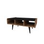 HANAH HOME Sto za kafu Line Light Walnut - slika 4