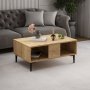 HANAH HOME Sto za kafu Felix Sapphire Hrast - slika 1