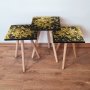 HANAH HOME Set 3 stočića 3Shp93 Black - slika 1