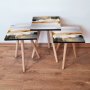 HANAH HOME Set 3 stočića 3Shp96 Black - slika 1