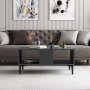 HANAH HOME Sto za kafu Felix Anthracite - slika 3