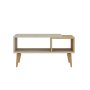 HANAH HOME Sto za kafu Austin Travetine Sapphire Hrast - slika 4