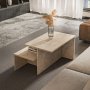 HANAH HOME Set 2 stočića Twins Travertine - slika 3