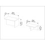 HANAH HOME Set 2 stočića Twins Travertine - slika 5