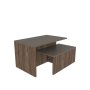 HANAH HOME Set 2 stočića Twins Taupe Oak - slika 4