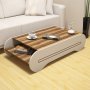HANAH HOME Sto za kafu Cool Walnut Cream - slika 1