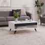 HANAH HOME Sto za kafu Century White - slika 1